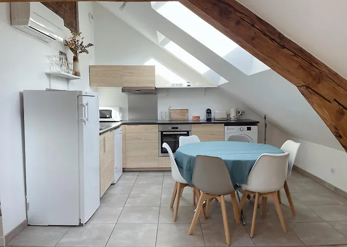 Le Nid Des Bergers - Championnet 3 Rooms, Garage, Clim A-c Apartamento